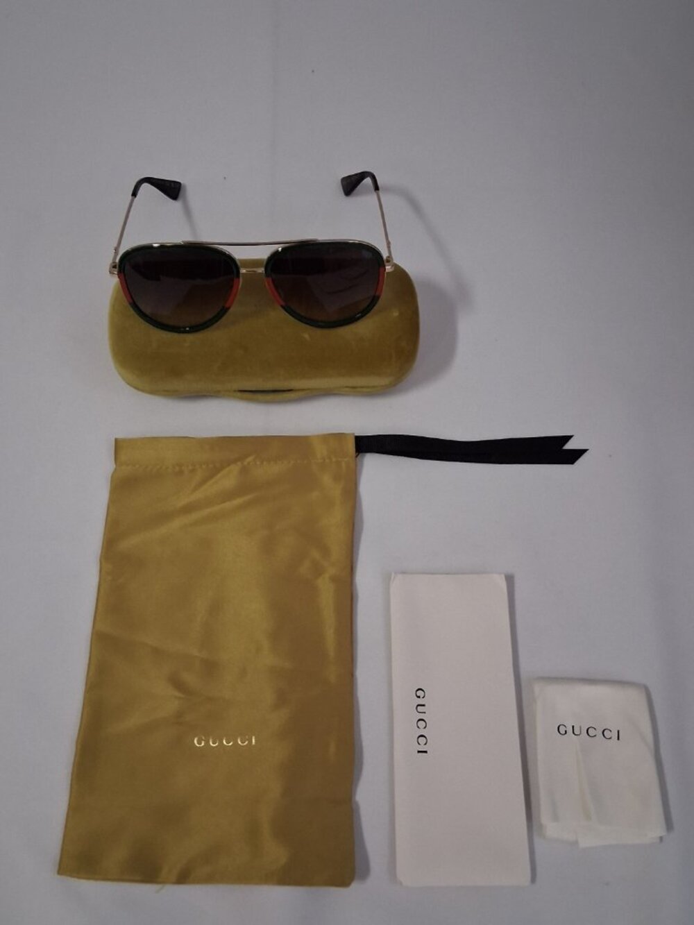 Gucci GG0062S 003 Sunglasses – Size 57-17-140 {030}